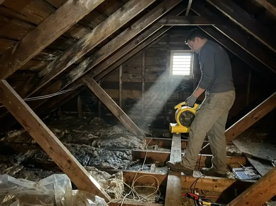 attic-water-damage-drying-proc-007 — frequently asked questions, Emergency Water Extraction & 24/7 Flood Response in Carmi,…
